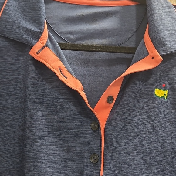 Magnolia Lane-Tech Masters Golf Polo Shirt Short Sleeve Heather Blue-Size 1X - Picture 5 of 17